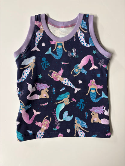 Vest & Shorts Set in Mermaid Magic (2-3Y)