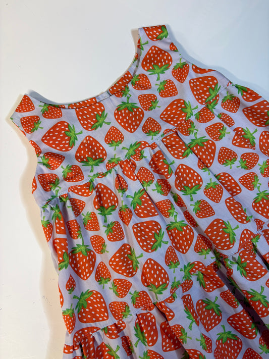Strawberry Tiered Dress (12-18m)