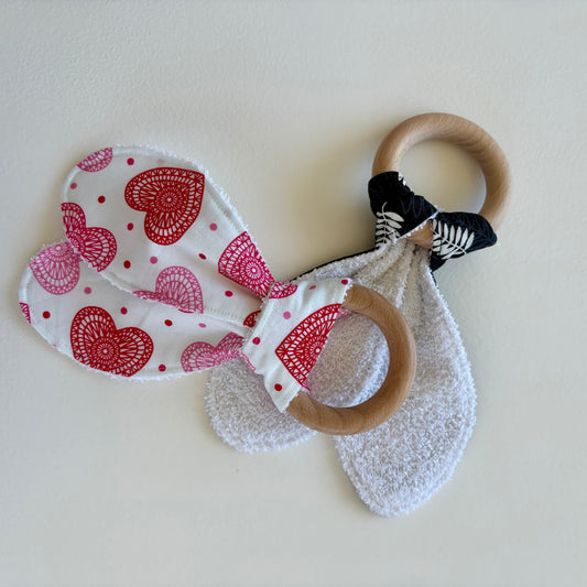Teething Bunny-Rings